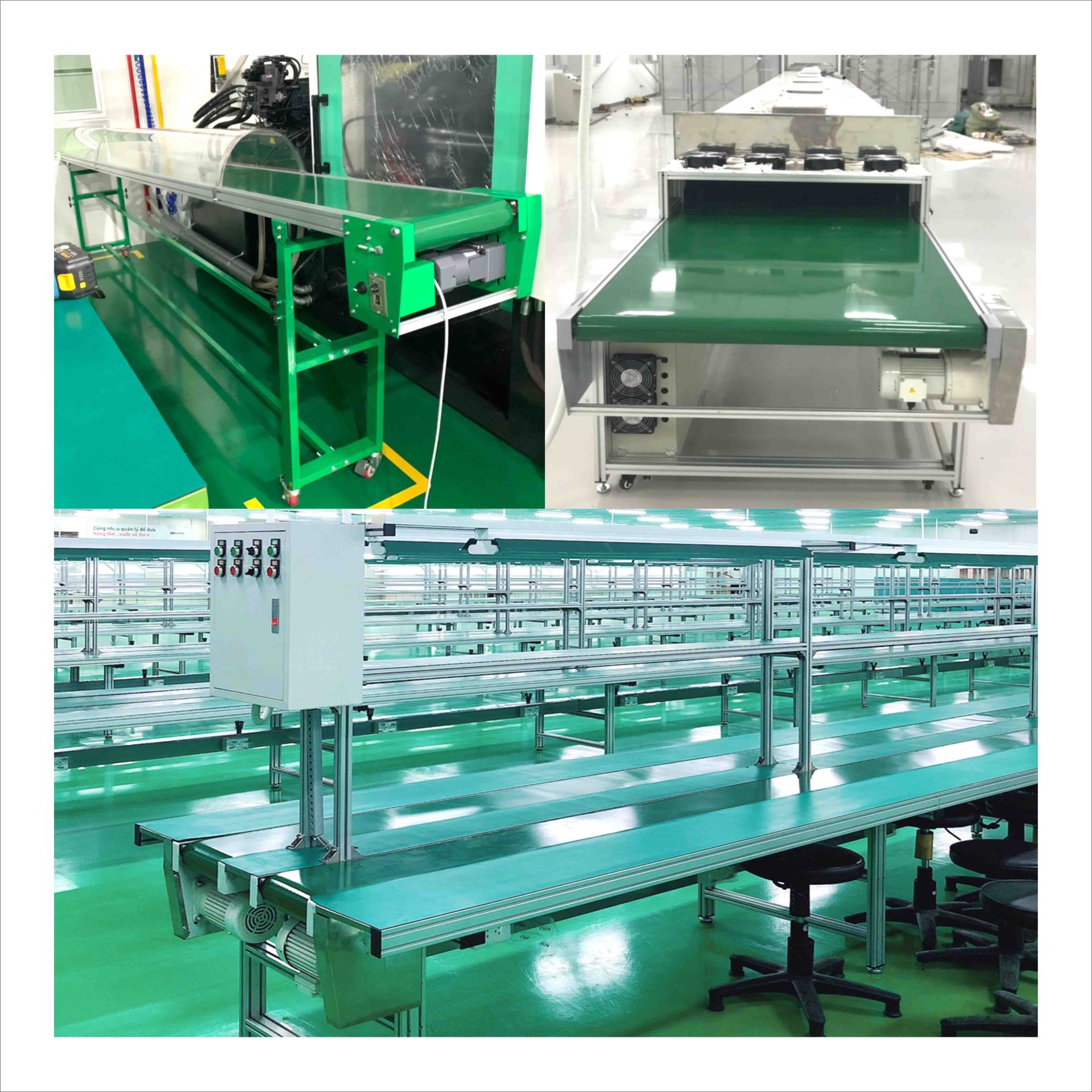 Dự án nắp băng tải cho ngành nhựa